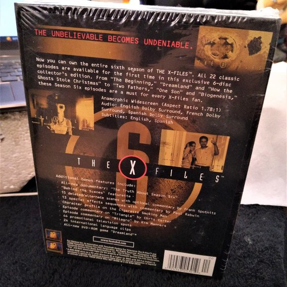 The X Files season Six on CD Gold Cover Collectors edition - Picture 2 of 7